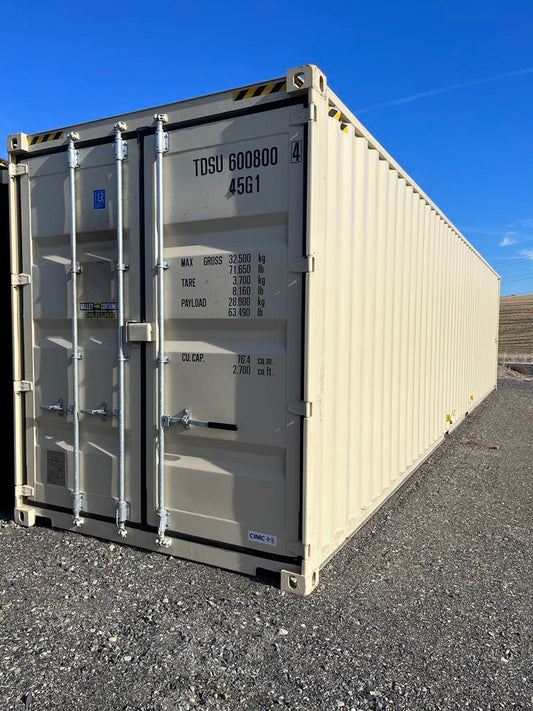 40' New High Cube Container